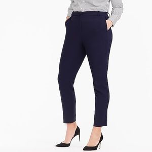 NWT J. Crew High-rise Cameron Pant Stretch Navy 4
